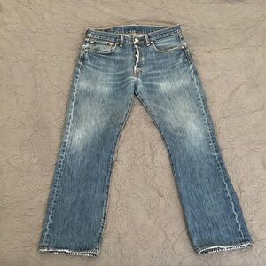 Levi's Light Blue Straight-Leg Jeans